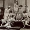 Production photograph of Isadora Duncan and dancers in an unknown production
