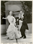 Ginger Rogers and Fred Astaire in the motion picture Top Hat.