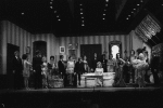 Patrice Munsel (center sitting on couch) and company in the stage production Applause