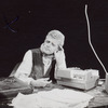 Donald Davis in the Provincetown Playhouse, NY stage production Krapp's Last Tape.