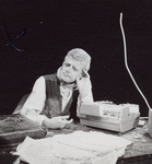 Donald Davis in the Provincetown Playhouse, NY stage production Krapp's Last Tape.