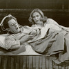 Alec Guinness and Kate Reid in the stage production Dylan.