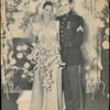 Wedding photo of Eleanor Powell and Glenn Ford