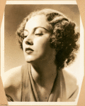 Publicity photo of Fay Wray in the motion picture Woman in the Dark.