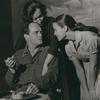 Van Heflin, Eileen Heckart, and Gloria Marlowe in the stage production A View from the Bridge