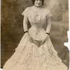 Publicity photo of Julian Eltinge dressed as a woman in the stage production The Crinoline Girl