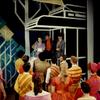 Gretchen Wyler, Dick Gautier, Dick Van Dyke, and ensemble in the stage production Bye Bye Birdie