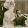 The May McAvoy and Al Jolson in the motion picture The Jazz Singer.
