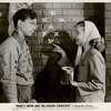 Frankie Thomas and Bonita Granville in the motion picture Nancy Drew and the Hidden Staircase