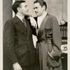 Walter Abel and Kenneth MacKenna in Merrily We Roll Along