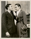Walter Abel and Kenneth MacKenna in Merrily We Roll Along