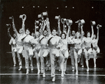 Scene from the stage production A Chorus Line