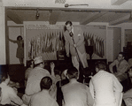Milton Berle at the American Theatre Wings's Stage Door Canteen.
