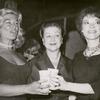 Sylvia Miles, Lucille Lortel, and Grayson Hall