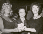 Sylvia Miles, Lucille Lortel, and Grayson Hall