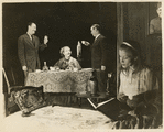 Anthony Ross, Laurette Taylor, Eddie Dowling, and Julie Haydon in the stage production The Glass Menagerie