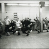 Bob Fosse (center front) rehearsing with dancers for Pleasures and Palaces