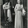 Marlon Brando, Kim Hunter, and Jessica Tandy in a scene from the stage production A Streetcar Named Desire