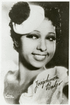 Autographed publicity photo of Josephine Baker.