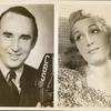 Portraits of Walter O'Keefe and Kay Thompson. December 30, 1938.
