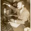 William Spier directing the radio program, March of Time