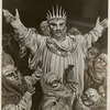 Douglas Campbell as Oedipus Rex wearing mask in the motion picture Oedipus Rex.