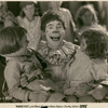 Joe E. Brown and unidentified children in the motion picture Painted Faces