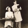 Lisa Kirk and John Battles in the stage production Allegro, 1947.