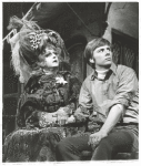 Angela Lansbury and Kurt Peterson in the stage production Dear World, Mark Hellinger Theatre, ca. 1968.