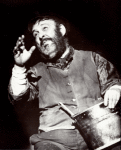 Zero Mostel in the stage production Fiddler On the Roof