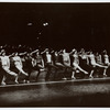 The Scene from the stage production A Chorus Line