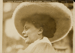 Trixie Friganza making a suffrage speech, October 28, 1908.