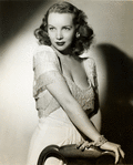 Publicity photo of Ann Eden for the radio program, Lincoln Highway (NBC).