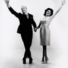 Jack Cassidy and Patricia Marand with arms stretched out in It's a bird, it's a plane, it's Superman