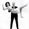 Jack Cassidy holding Patricia Marand in his arms.