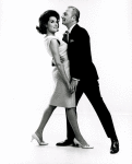 Jack Cassidy holding Patricia Marand in a dance step.