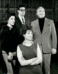 Linda Lavin, Bob Holiday, Jack Cassidy and unidentified actress.