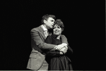 Barry Nelson and Dorothy Loudon in the stage production The Fig Leaves Are Falling.
