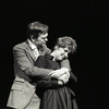 Barry Nelson and Dorothy Loudon in the stage production The Fig Leaves Are Falling.