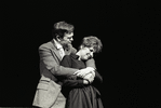 Barry Nelson and Dorothy Loudon in the stage production The Fig Leaves Are Falling.