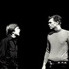 David Cassidy and Barry Nelson in the stage production The Fig Leaves Are Falling.