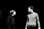 David Cassidy and Barry Nelson in the stage production The Fig Leaves Are Falling.
