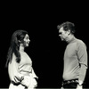 Jenny O'Hara and Barry Nelson in the stage production The Fig Leaves Are Falling.