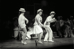 Jenny O'Hara, Dorothy Loudon, and David Cassidy in the stage production The Fig Leaves Are Falling.