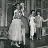 Patricia Marand, Jack Cassidy, Leila Martin, and Sammy Smith in the stage production Wish You Were Here.