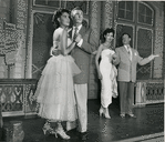 Patricia Marand, Jack Cassidy, Leila Martin, and Sammy Smith in the stage production Wish You Were Here.