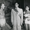 Jack Cassidy, Paul Valentine, and Patricia Marand in the stage production Wish You Were Here.