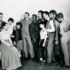 Jack Cassidy, Betty Oakes, Alice Ghostley, Betty Ageloff, Gordon Dilworth, Rodester Timmons, Paul Ukena, Eliot Feld (young boy), David Brooks, Michael Kermoyan and Douglas Collins in the stage production Sandhog