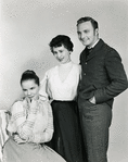 "Betty Oakes, Alice Ghostley and Jack Cassidy in Sandhog"