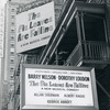 The Fig Leaves are Falling. Theatre marquee.